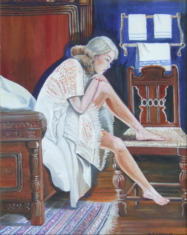 Painting entitled Longing 2