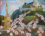 Painting entitled Edinburgh Castle
