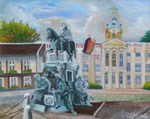 Painting entitled Schloss Charlottenburg Berlin