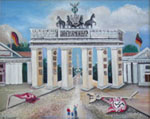 Painting entitled Brandenburger Tor, Berlin