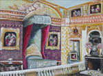 Painting entitled Marie Antoinette's Bedroom, Versailles