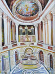 Painting entitled Chapel