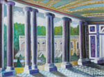 Painting entitled Pavillion at Versailles