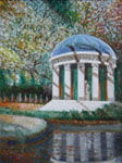 Painting entitled Marie Antoinette's Private Gazebo