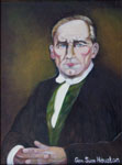 Painting entitled Sam Houston