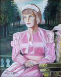 Painting entitled Diana, Princess of Wales