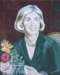 Painting entitled Trudy